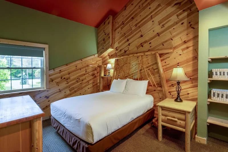 View of Crooked River Lodge in Alanson, MI