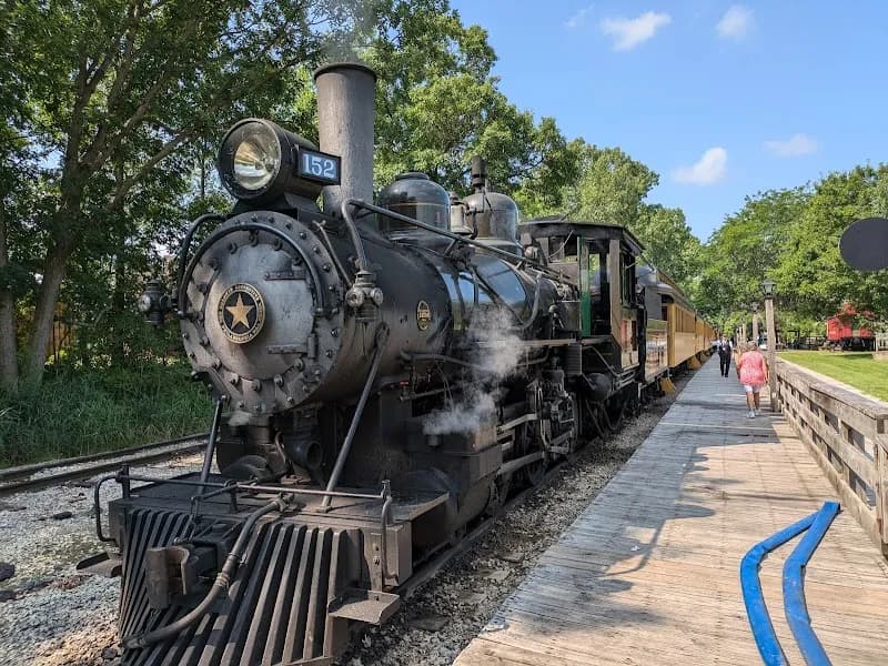 View of Crossroads Village & Huckleberry Railroad in Flint, MI