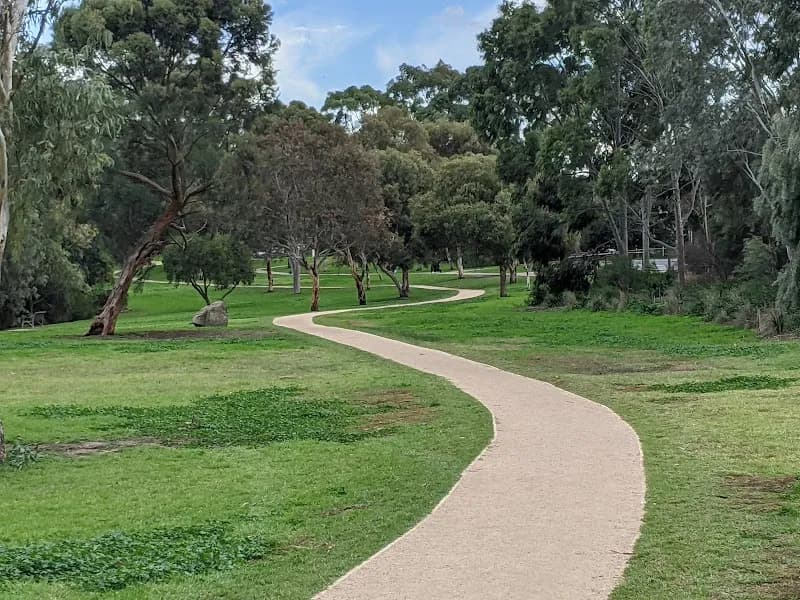 View of Cruickshank Park in Yarraville, VIC