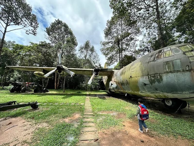 View of Cu Chi Tunnel in Cu Chi, HCMC