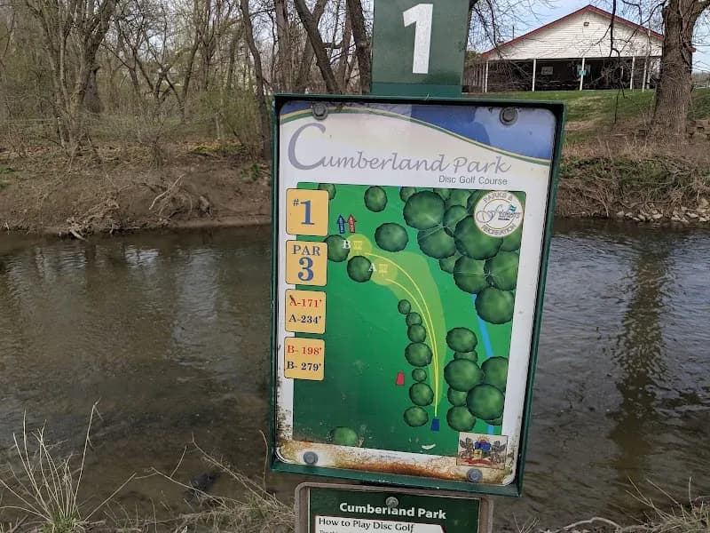 View of Cumberland Park in Cumberland, IN