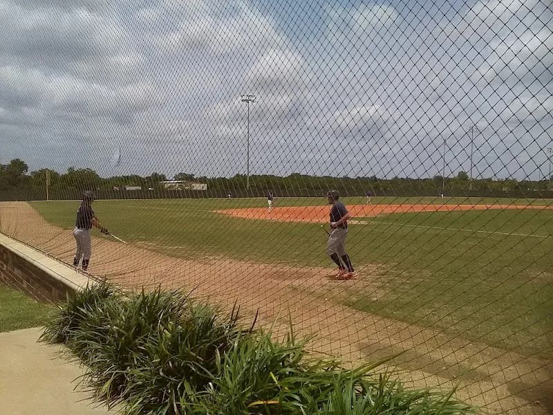 View of Cy-Fair Sports Association Youth Sports Complex in Cypress, TX