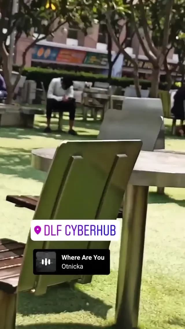 View of Cyber City park in Sec 51 Gurgaon, HR