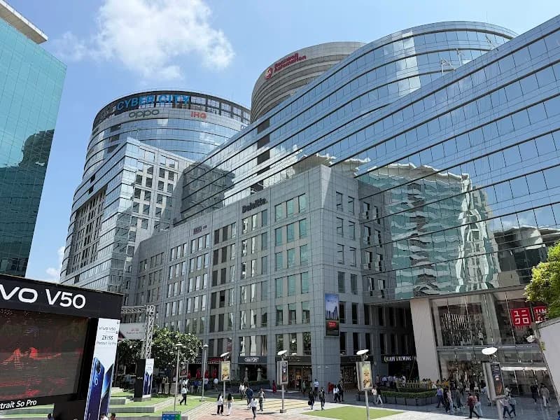 View of Cyber Hub Food Court in Sec 51 Gurgaon, HR