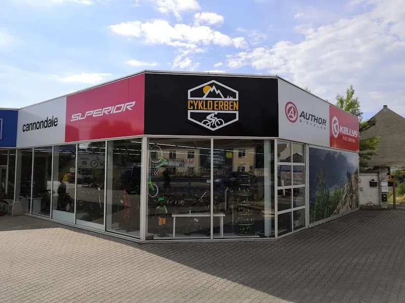 View of Cyklo Erben Ltd. in Mělník, CZ