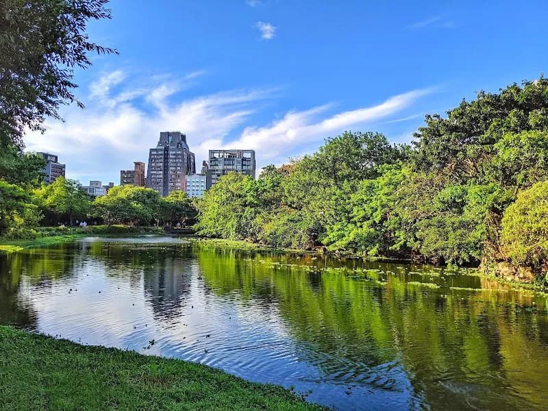Daan Forest Park park in Taipei, TPE
