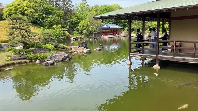 View of Daisen Park in Sakai, Osaka