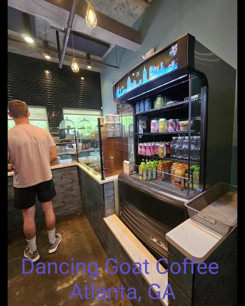 View of Dancing Goats Coffee in Smyrna, GA