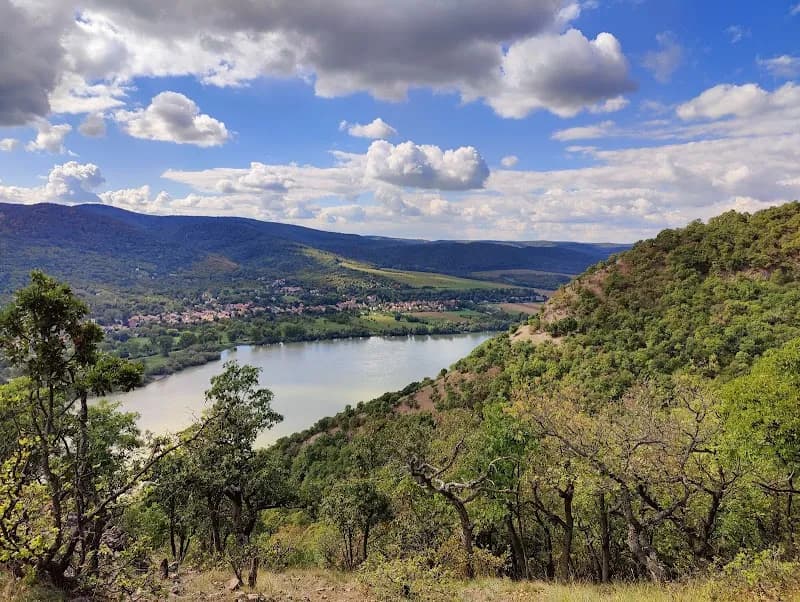 View of Danube-Ipoly National Park in Pilisvörösvár, Budapest
