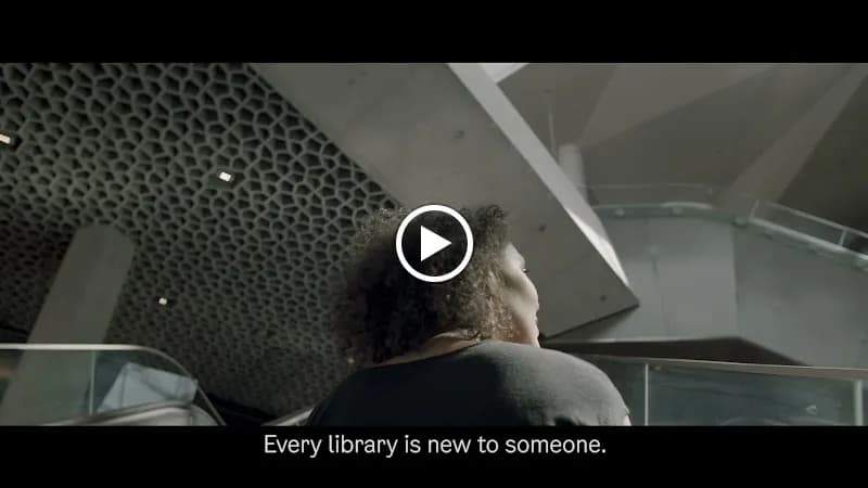 View of Deichman Bjørvika in Nordstrand, Oslo