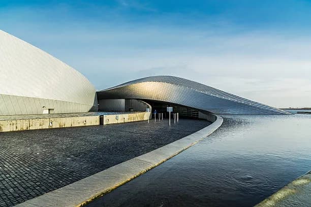 View of Den Blå Planet in Copenhagen, CPH