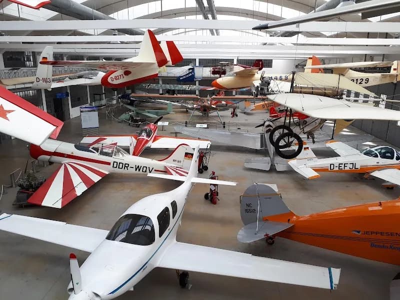 View of Deutsches Museum Flugwerft Schleissheim in Fürstenfeldbruck, BY