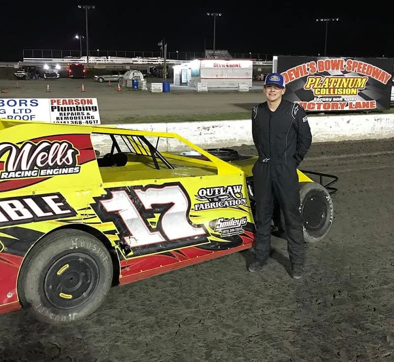 View of Devil's Bowl Speedway in Mesquite, TX