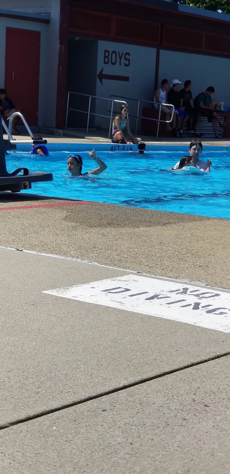 View of Dilboy Pool in Medford, MA