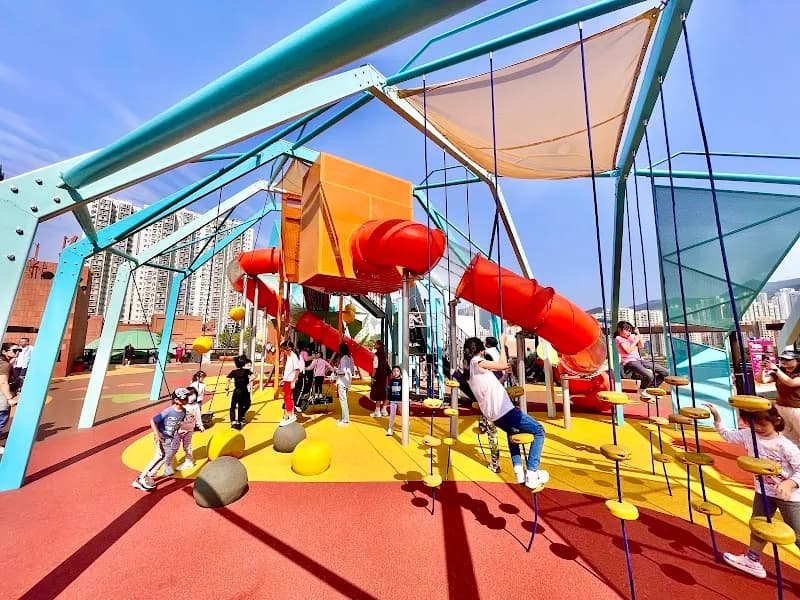 View of Dino Park in Sha Tin, HK