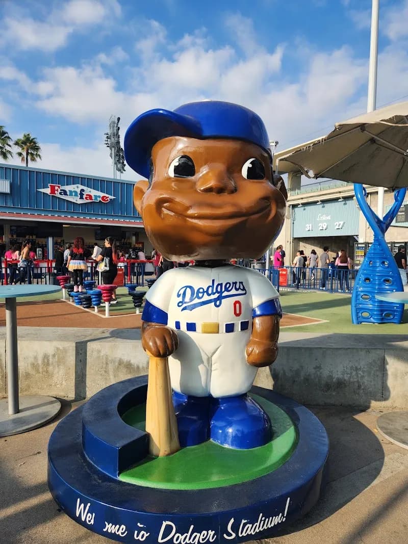 View of Dodger Stadium in Glendale, CA