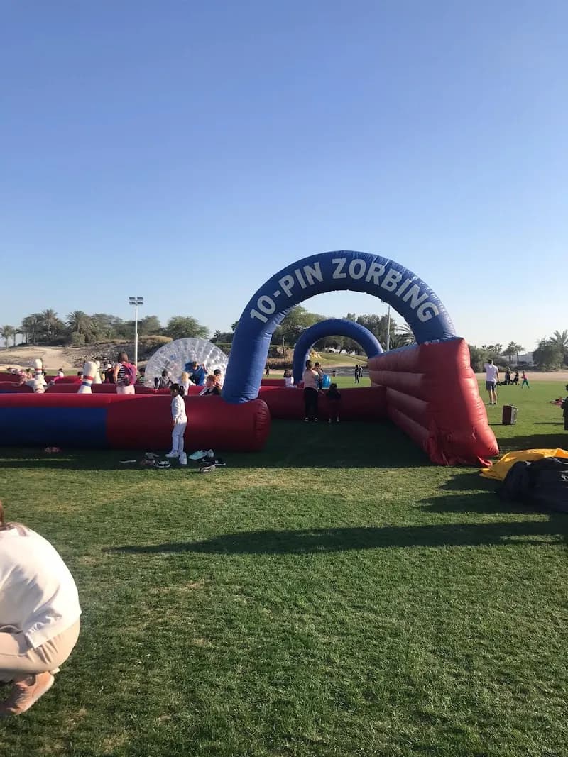 View of Doha Sports Park in New Doha, QA