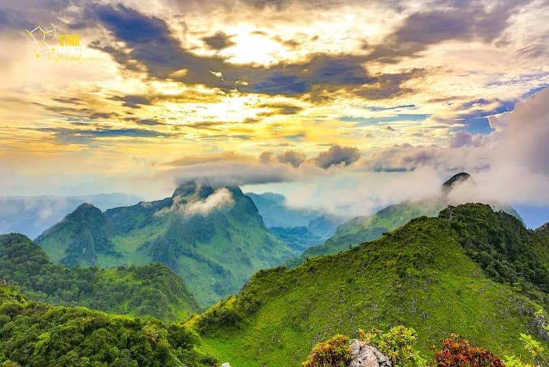 View of Doi Chiang Dao in Chiang Dao, CM
