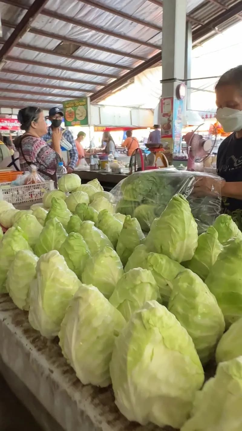 View of Doi Saket Local Market in Doi Saket, CM