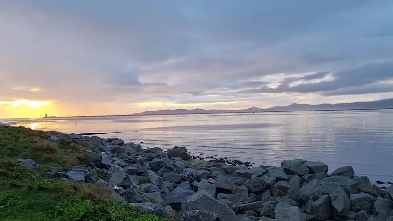 View of Dollymount Strand in Kilbarrack, D