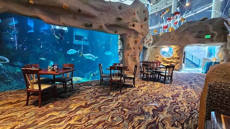 View of Downtown Aquarium in Denver, CO