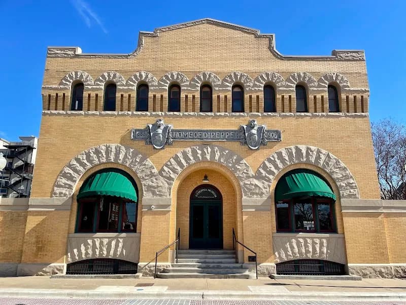 View of Dr Pepper Museum in Waco, TX