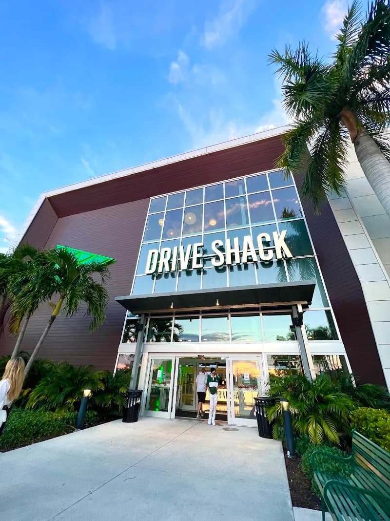 View of Drive Shack in West Palm Beach, FL