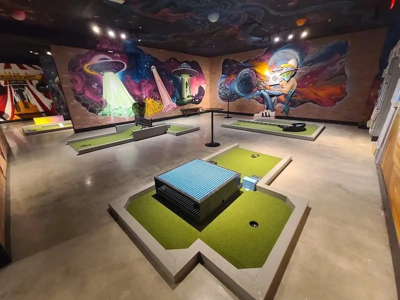 View of Drive Shack in West Palm Beach, FL