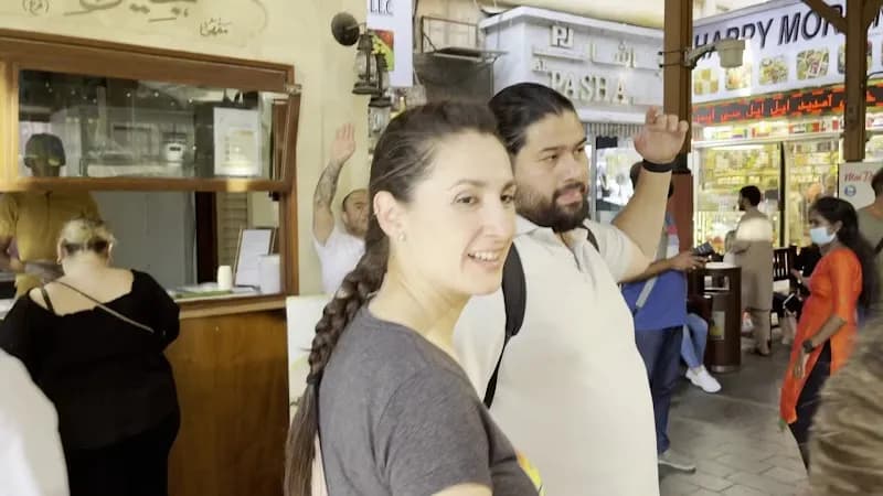 View of Dubai Gold Souk in Deira, Dubai