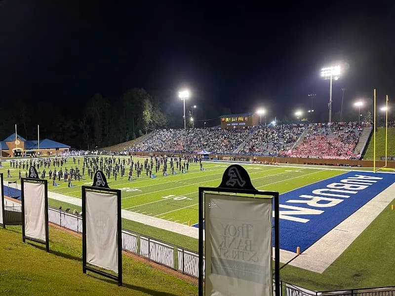 View of Duck Samford Stadium in Auburn, AL