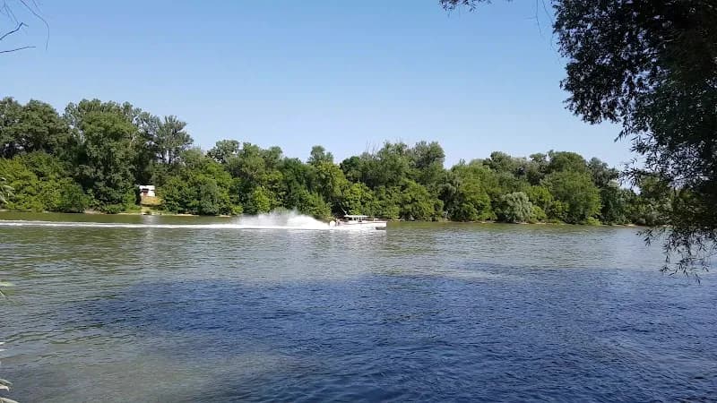 View of Dunapart, Kossuth-part in Óbuda, Budapest