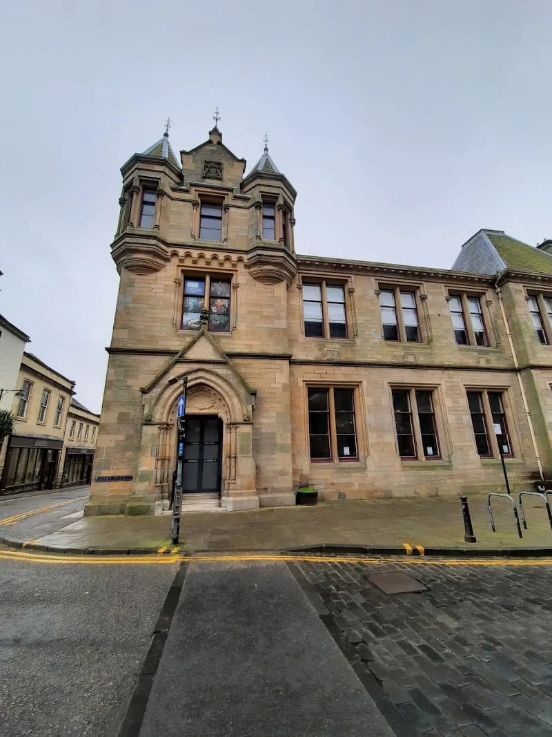 Dunfermline Carnegie Library & Galleries museum in Dunfermline, Scotland