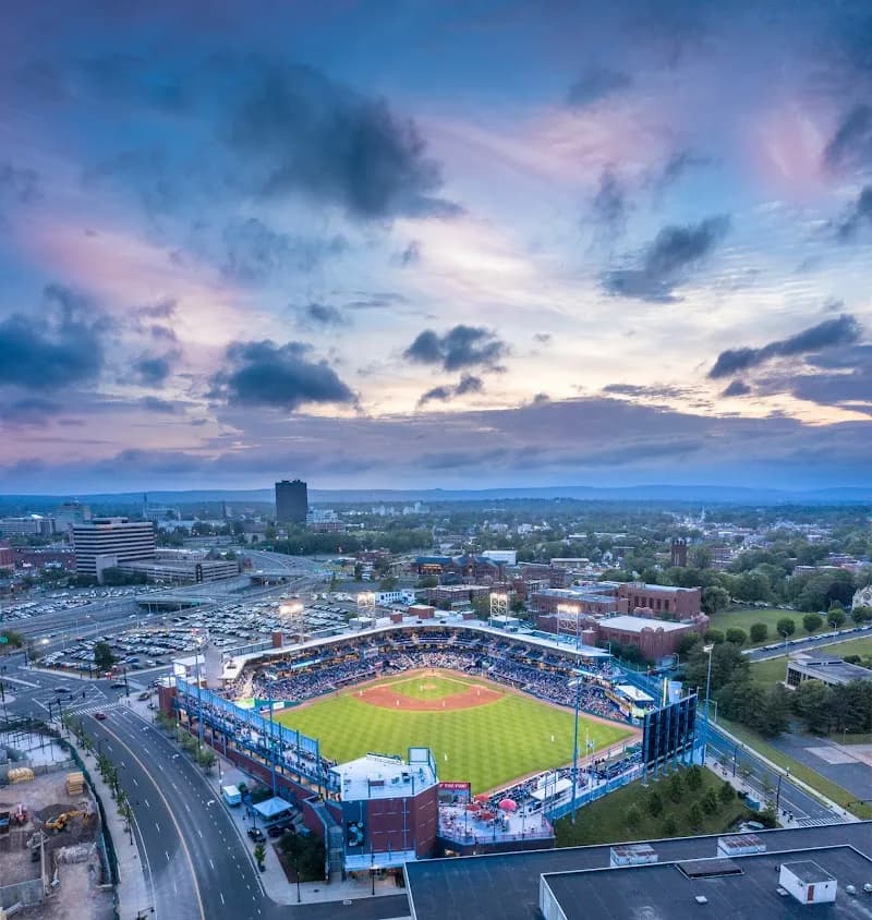 View of Dunkin' Park in Quincy, MA