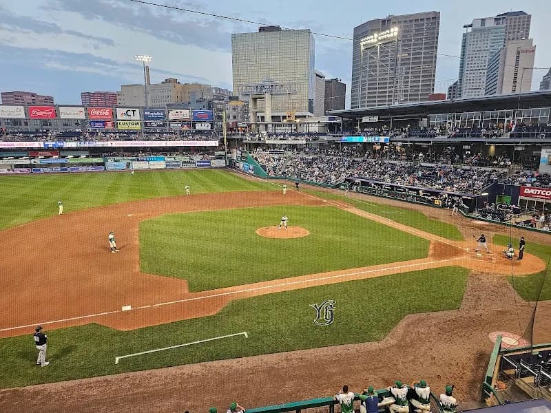 View of Dunkin' Park in Quincy, MA