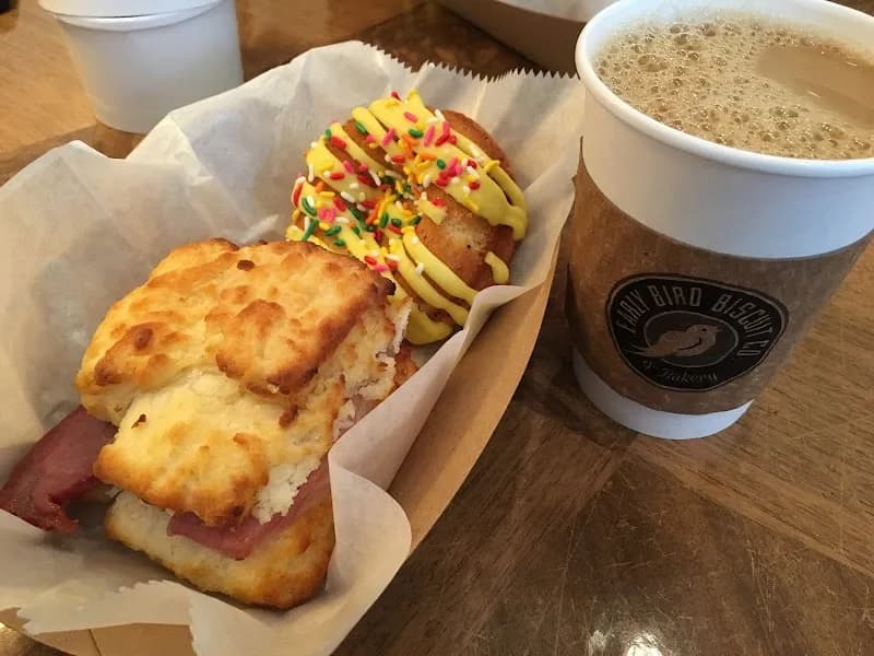 View of Early Bird Biscuit Company in Lakeside, VA