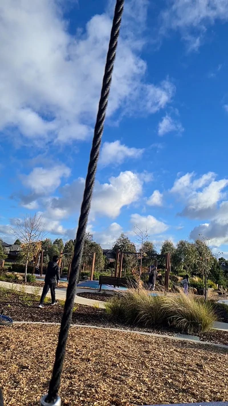 View of Edgars Creek Reserve in Reservoir, VIC