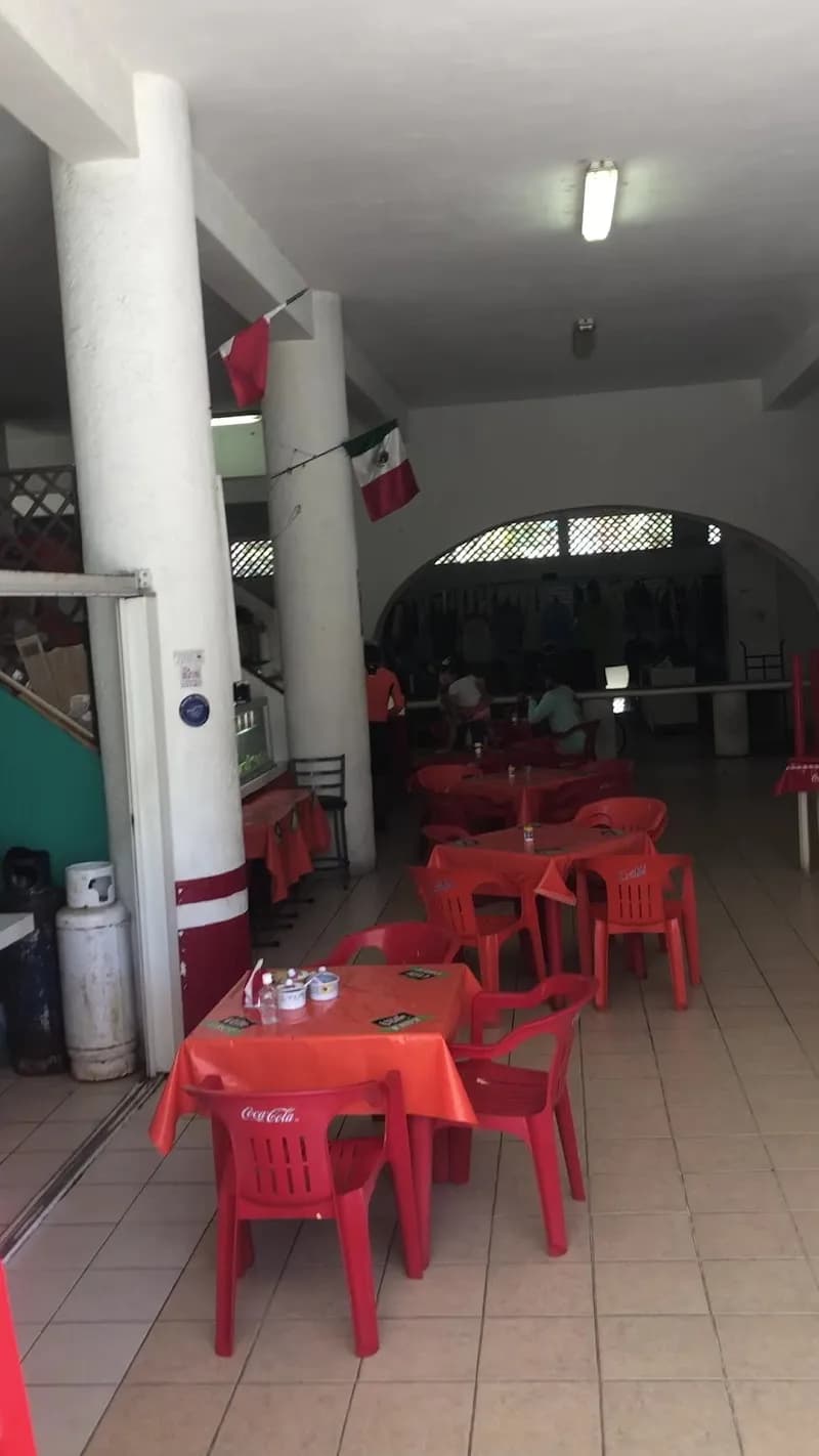 View of El Mercadito Local Market in Isla Mujeres, QR