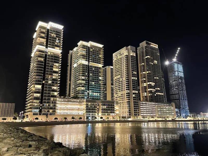 Emaar Beachfront - Address The Bay condominium complex in Business Bay, Dubai