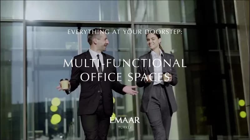 View of Emaar Square Mall in Istanbul, IST