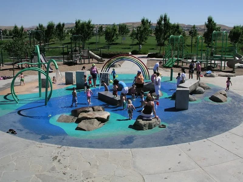 View of Emerald Glen Park in Dublin, CA