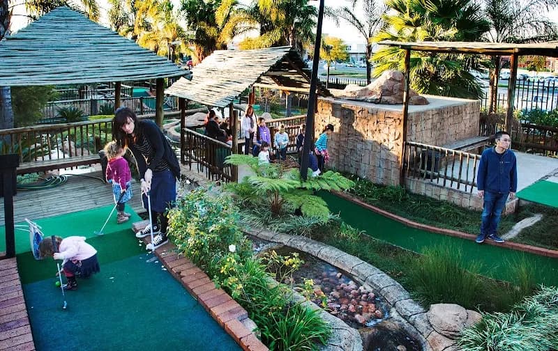 View of Empire Mini Golf in Johannesburg, GP