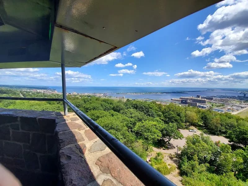 View of Enger Park in Duluth, MN