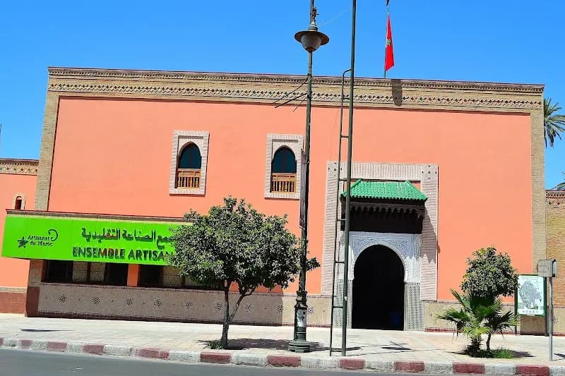 Ensemble Artisanal gift shop in Gueliz, MS