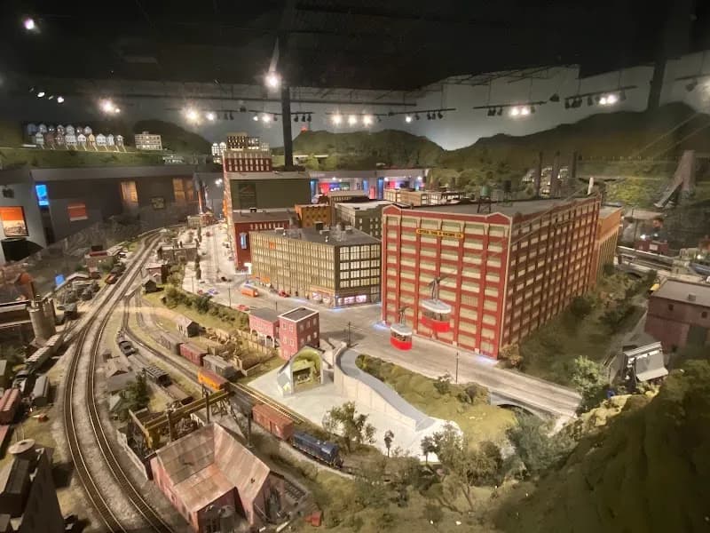View of EnterTRAINment Junction in Cincinnati, OH