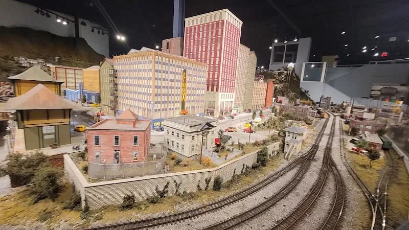 View of EnterTRAINment Junction in Cincinnati, OH