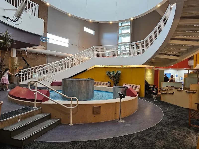 View of Explora Science Center and Children's Museum of Albuquerque in Old Town, NM