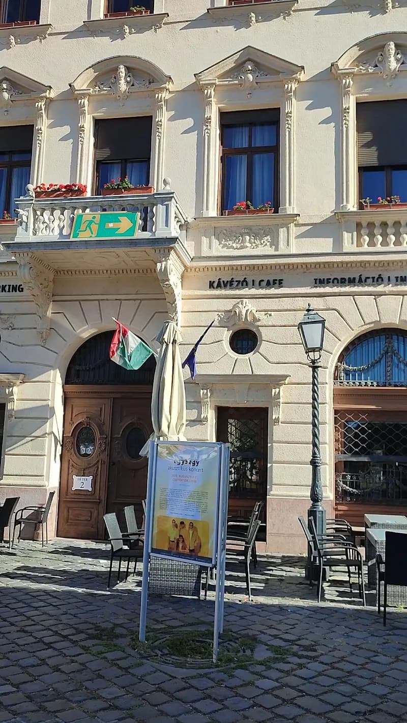 View of Fő tér (Main Square) Market Area in Óbuda, Budapest