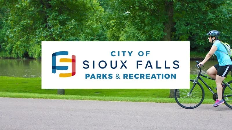 Falls Park park in Sioux Falls, SD