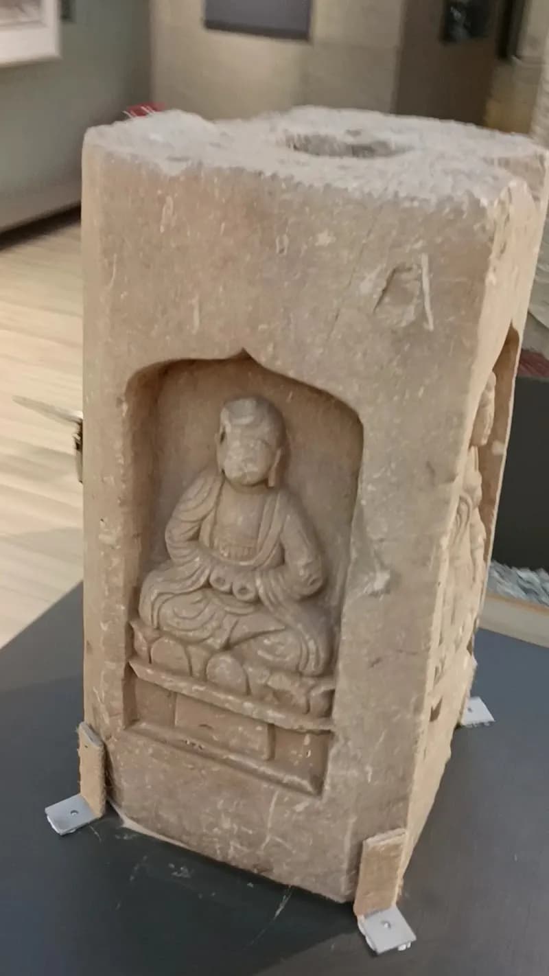 View of Fangshan Stone Carving Museum (房山石雕艺术馆) in Fengtai District, Beijing