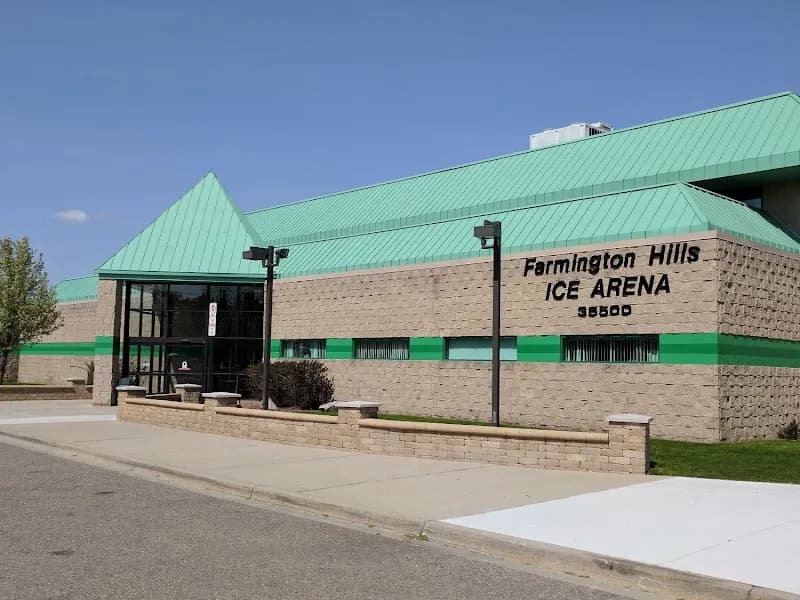 View of Farmington Hills Ice Arena in Farmington Hills, MI